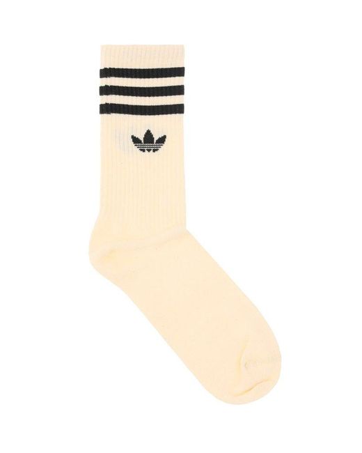 Adidas Originals Natural No-dye Crew Socks for men