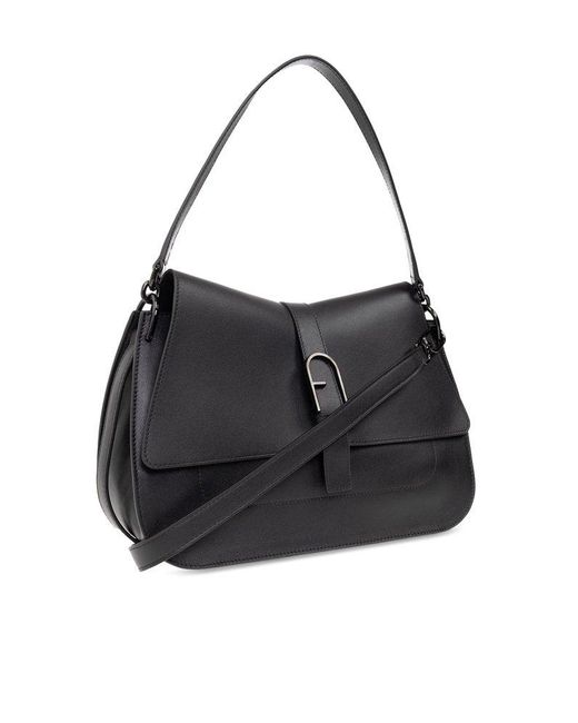 Furla Black ‘Flow Large’ Shoulder Bag