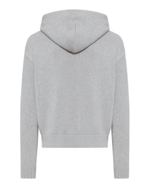 Amiri Gray Hoodies Sweatshirt for men