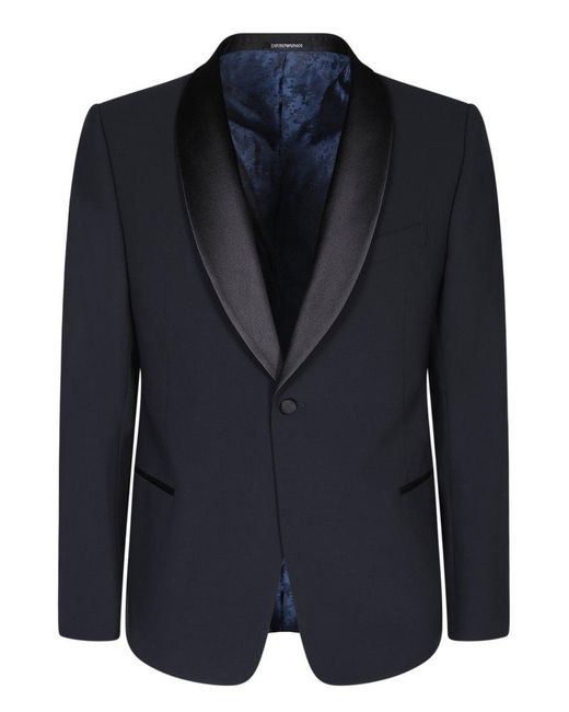 Emporio Armani Blue Suits for men