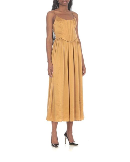 Zimmermann Natural Dresses Yellow
