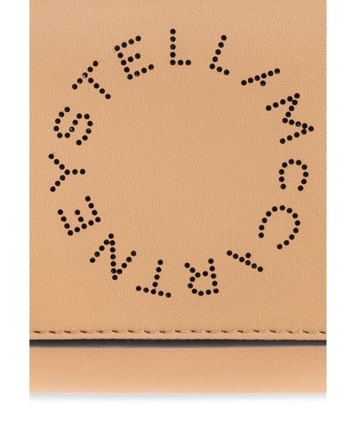 Stella McCartney Natural Wallet With Logo,