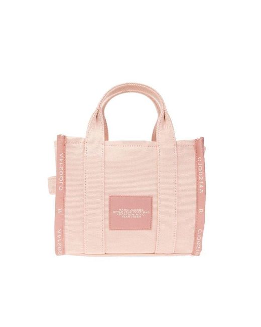 Marc Jacobs Pink Jacquard `small The Tote Bag` Shopper,