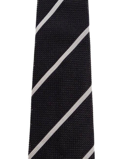 Paul Smith Black Silk Tie for men