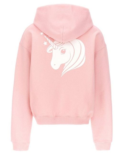 Vetements Pink Unicorn Sweatshirt