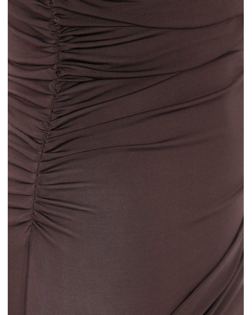 Paloma Wool Purple Halcon Open Back Maxi Dress