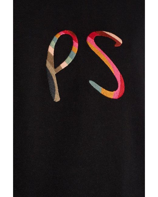 PS by Paul Smith Black Cotton Sweatpants,