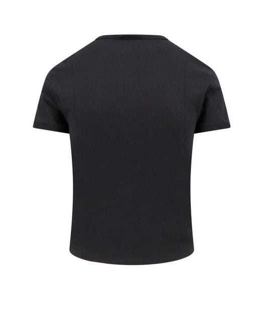 DIESEL Black T-shirt `t-uncutie-long-od`,