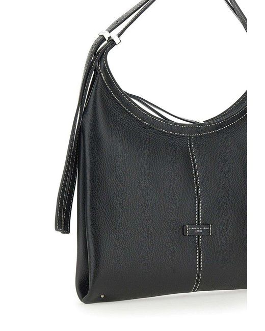 Gianni Chiarini Black Norma Shoulder Bag