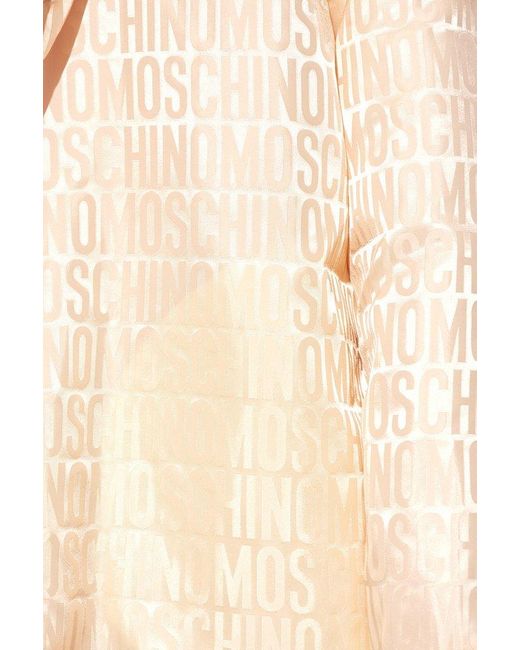Moschino Natural Monogrammed Jacket,
