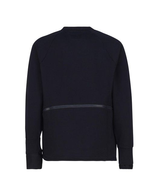 C P Company Blue Metropolis Series Fleece Sweatshirt for men