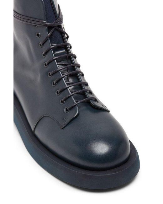 Marsèll Black Gommello Lace-up Boots for men