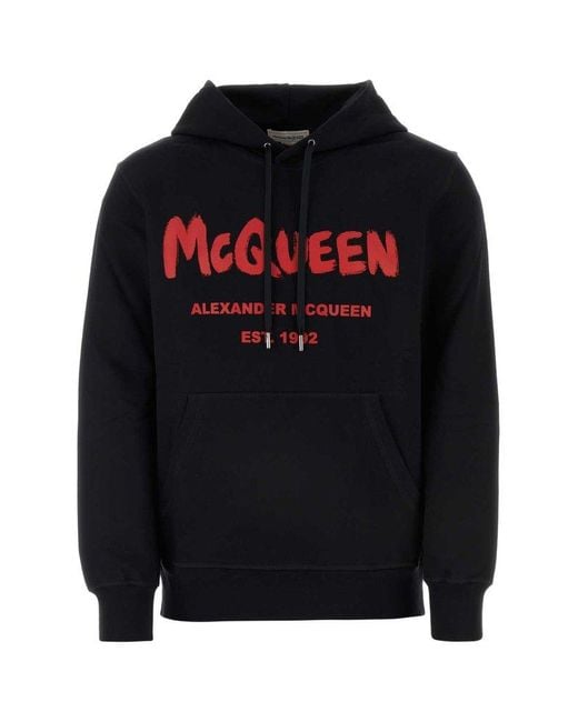 Alexander McQueen Black Sweatshirts for men