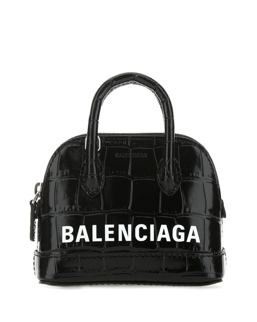 Balenciaga Leather Ville Mini Top Handle Bag in Black - Save 49% - Lyst