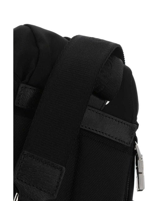 Givenchy Black Nylon Mini 4g Light Backpack for men