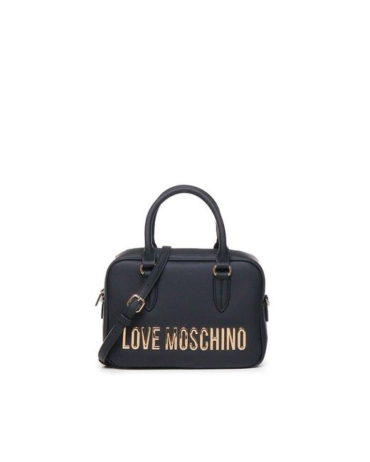 Love Moschino Blue Trunk With Logo