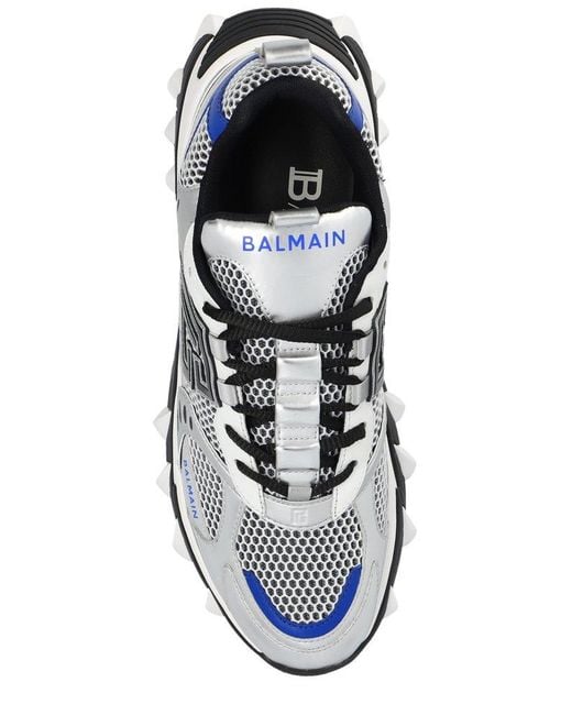 Balmain White 'b-east' Sneakers, for men