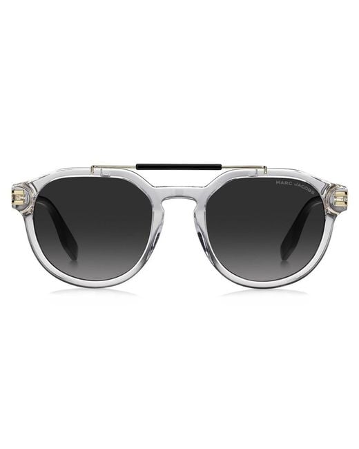 Marc Jacobs Black Aviator Frame Sunglasses for men