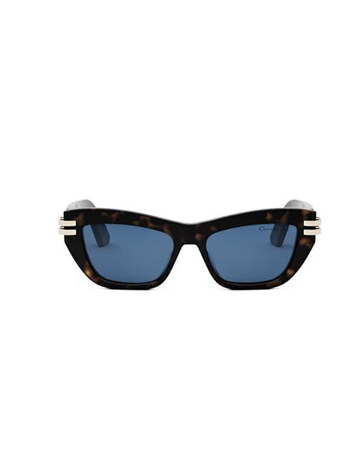 Dior Blue Butterfly Frame Sunglasses