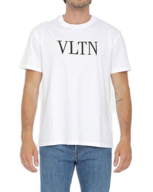 Valentino Cotton Vltn Logo Embroidered 