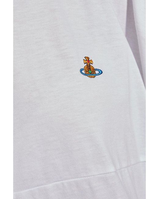 Vivienne Westwood White 'dolly' Oversize Top,