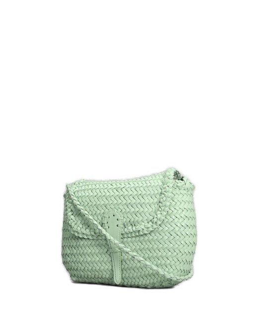 Dragon Diffusion Green Mini City Shoulder Bag