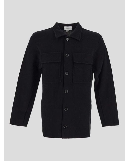 Lardini Blue Utility Jacket for men
