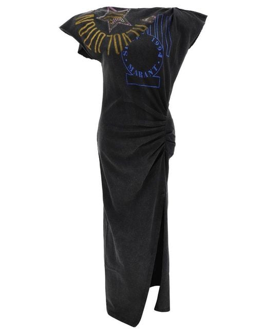 Isabel Marant Black "Nadela" Dress