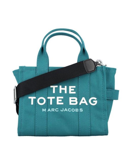 Marc Jacobs Blue The Mini Traveler Tote Bag