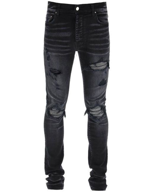 Amiri Denim Mx1 Aged Black Jeans for Men - Save 28% - Lyst