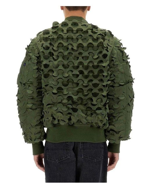 Alpha Industries Green Flight Jacket Ma 1 Ulcans for men
