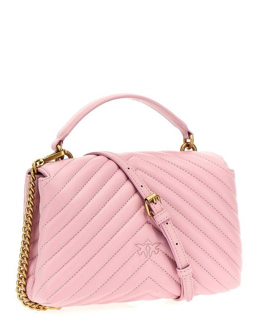Pinko Pink Mini Lady Love Bag Puff Crossbody Bags