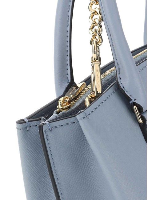 Michael kors shop satchel blue