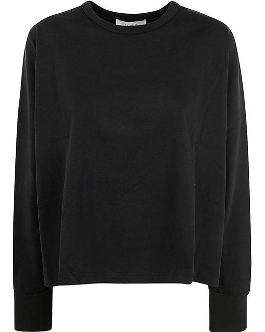 Studio Nicholson Black Loop Long Sleeved T-shirt