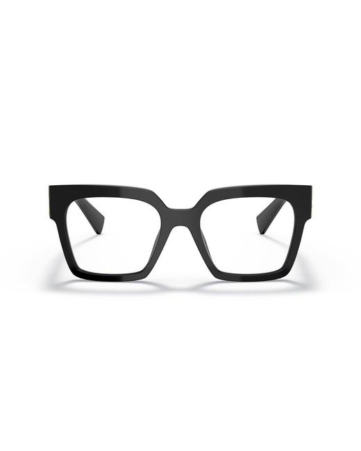 Miu Miu Black Square-Frame Glasses