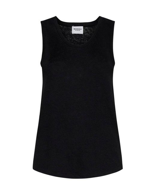 Isabel Marant Black Marant Etoile T-shirts And Polos