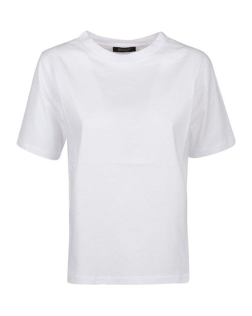 Aragona White Classic Crew Neck T-Shirt