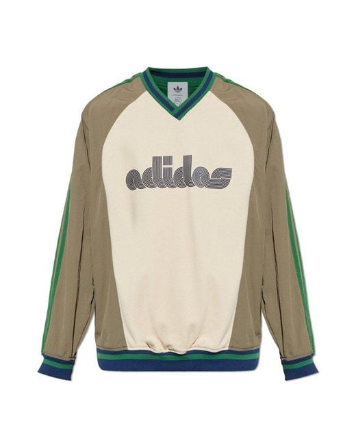 Adidas Originals Green Brain Dead Sweatshirt for men