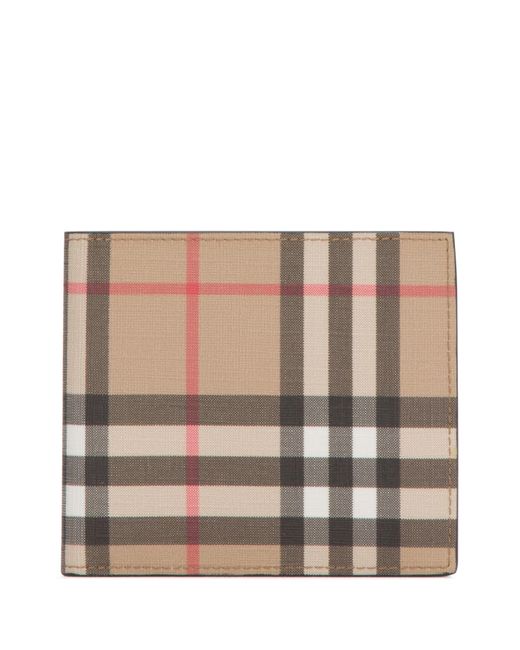 Burberry Vintage Check E-canvas Continental Wallet in Beige (Natural) for  Men - Save 68% - Lyst