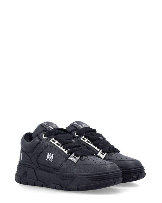 スニーカー AMIRI Men Sneakers Black AMFOSR1152 BLACK AMIRI: Black Skel Top Low Sneakers | SSENSE