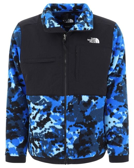 Anorak Jacket in Blue Camo 