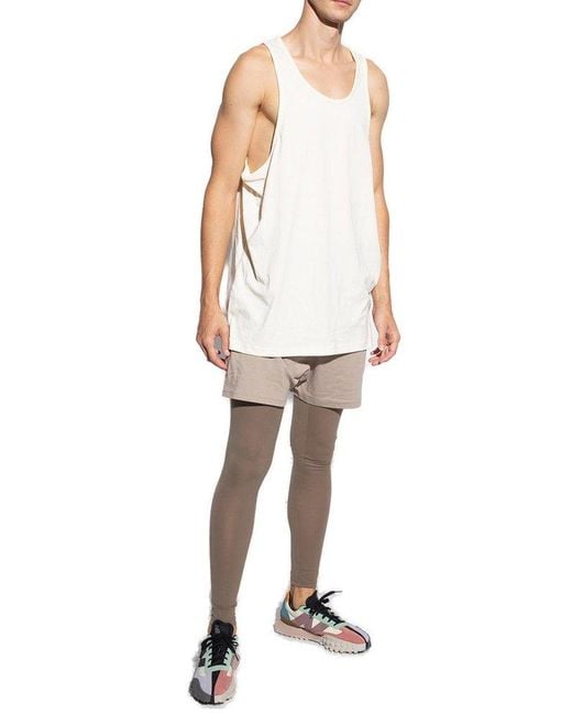 Fear Of God Natural Shorts With Logo for men