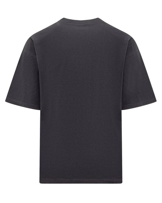 DIESEL Black Oval D Logo T-Shirt for men
