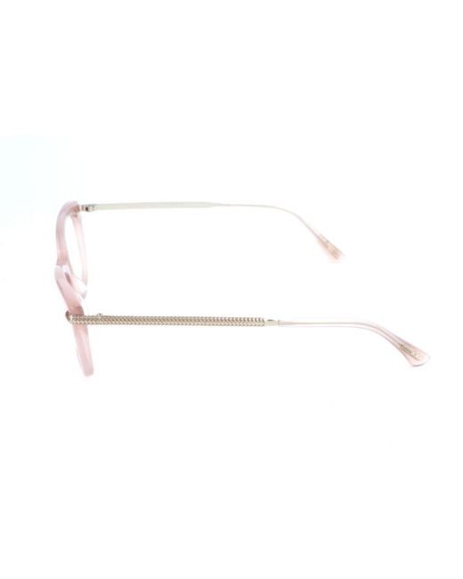 Jimmy Choo Black Rectangular Frame Glasses