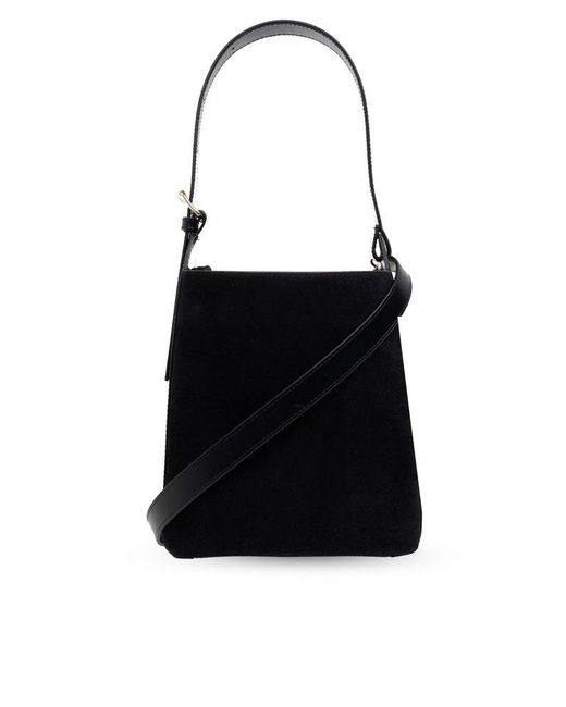 A.P.C. Black Virginie Small Shoulder Bag