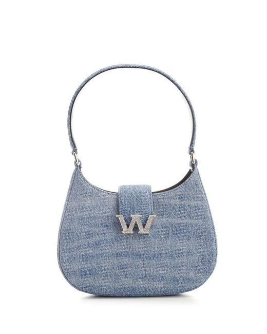 Alexander Wang Blue W Legacy Small Hobo Bag