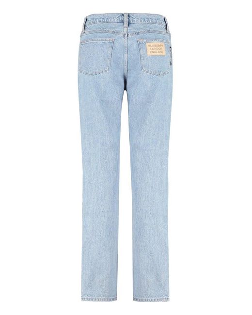 Burberry Denim 5-pocket Straight-leg 