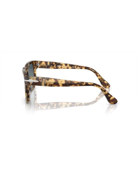 Persol Blue Square Frame Sunglasses