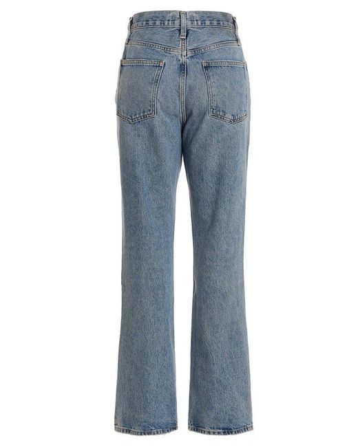 Agolde Blue 'vintage High Rise Boot' Jeans