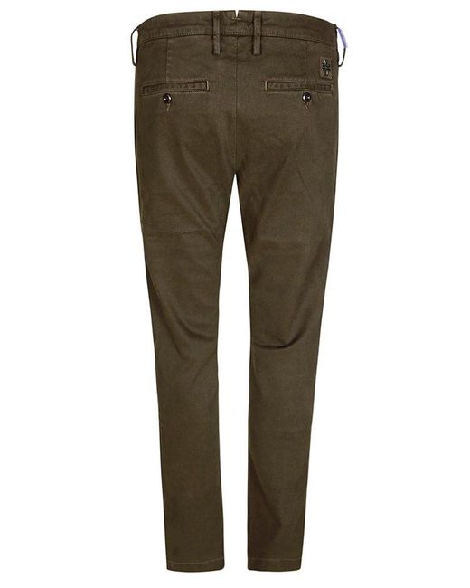 Jacob Cohen Green Bobby Twill Jeans for men